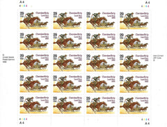 1983 Cherokee Strip Land Run stamp sheet