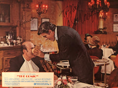 The Comic signed lobby card