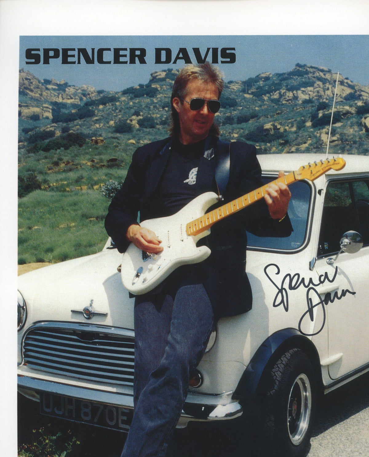 Spencer Davis signed photo