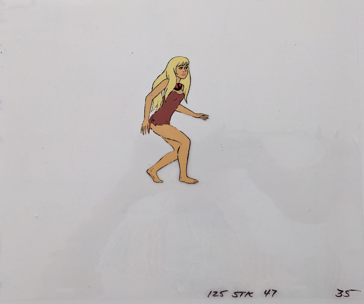 Jana Of The Jungle Original Animation Cel