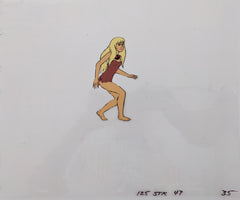 Jana Of The Jungle Original Animation Cel