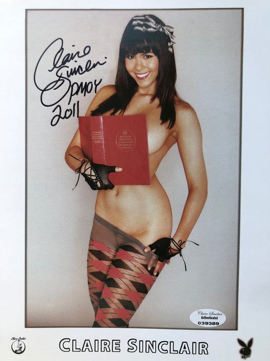 2011 Playboy Model of the Year signed photo