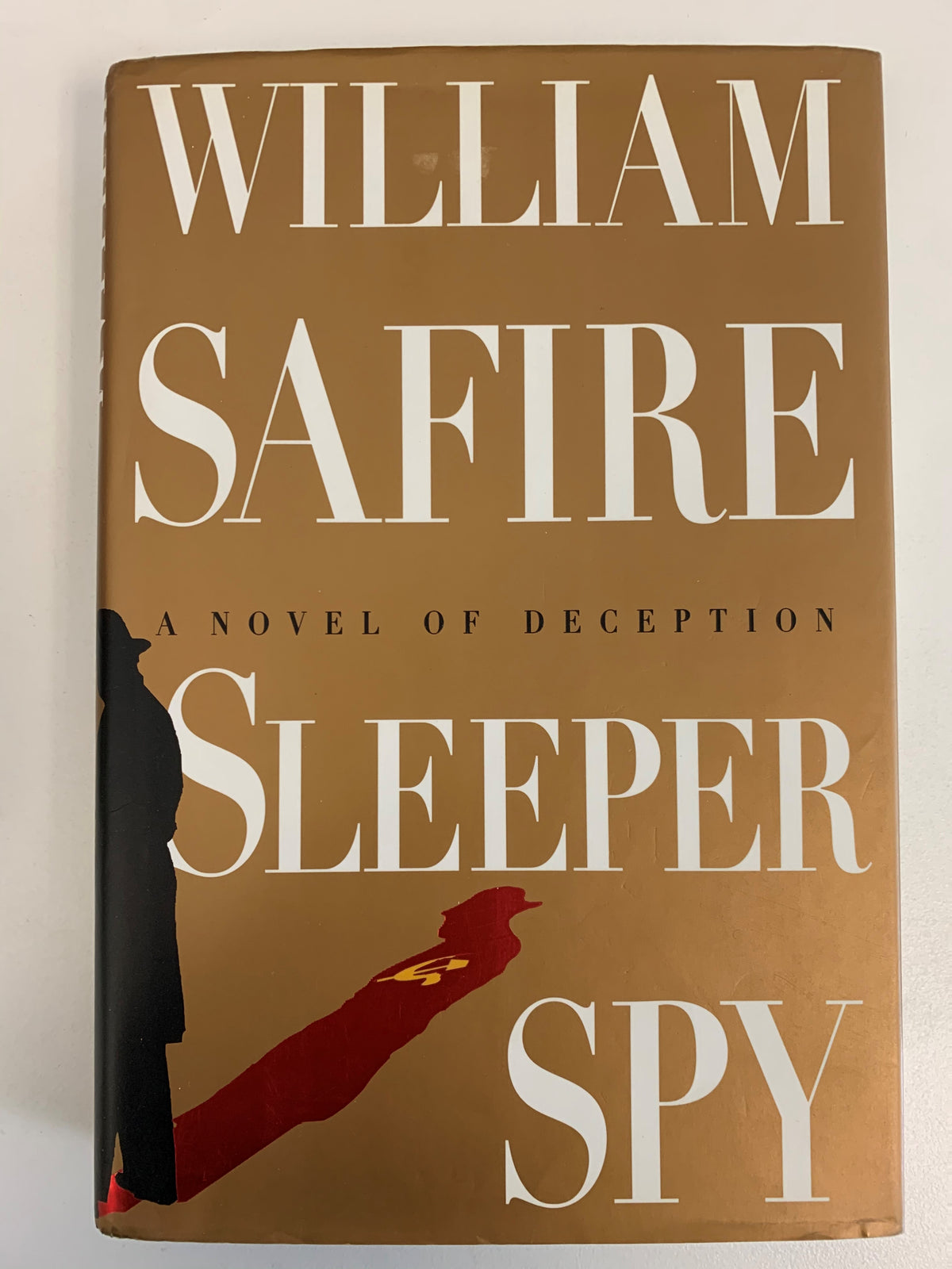 Sleeper Spy William Safire signed first edition book