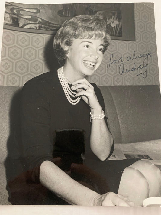 Audrey Meadows signed photo