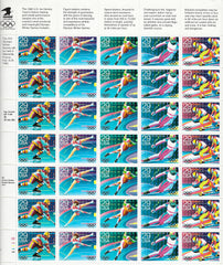 1992 Winter Olympics Stamps