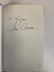 The Last Man on the Moon Eugene Cernan signed book (PSA)