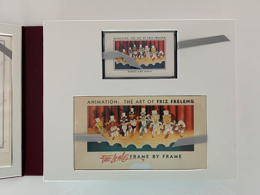 Animation: The Art of Friz Freleng, Volume 1 Signed Limited Edition Box Set Hardcover Book