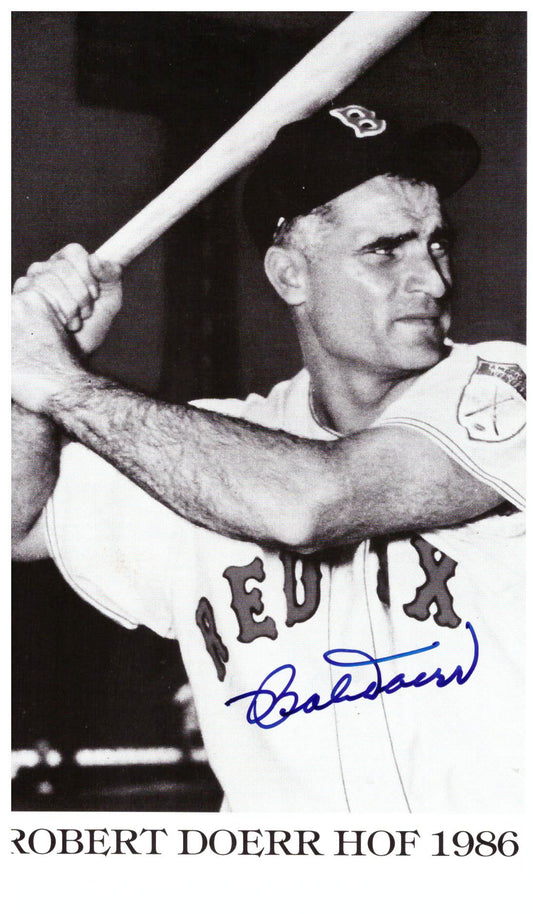 Bobby Doerr signed photo