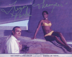 Diamonds Are Forever Trina Parks signed photo.