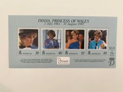 Bermuda  Diana Princess of Wales commemorative stamp set