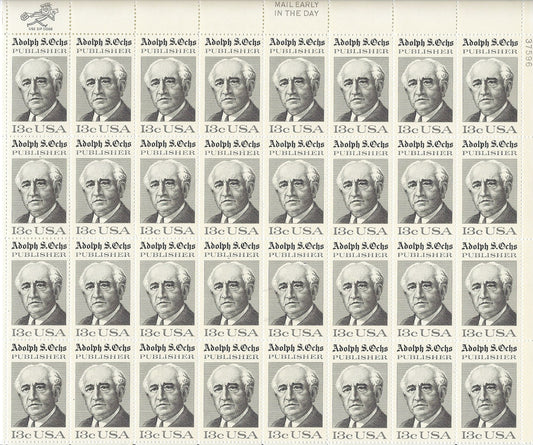 Adolph S. Ochs Stamps