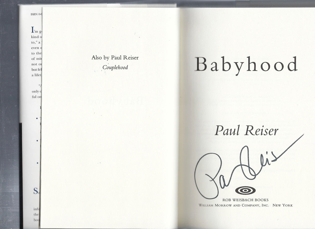 Paul Reiser signed book