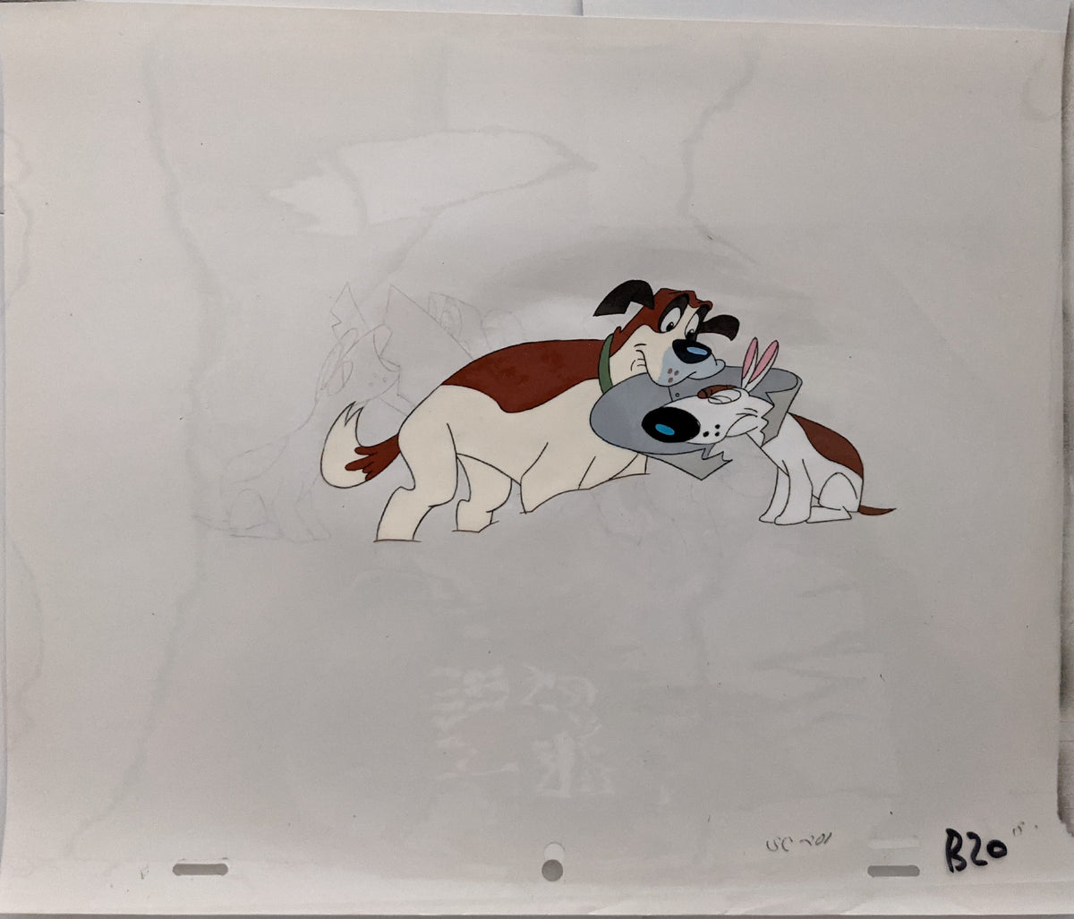 Beethoven Original Animation Art Cel