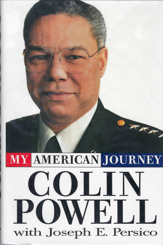 My American Journey Colin Powell signed book. GFA Authenticated