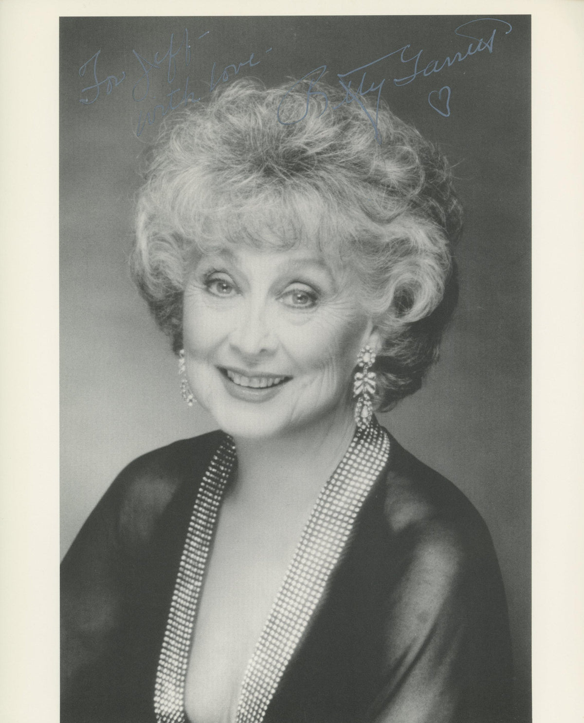 Betty Garrett signed photo