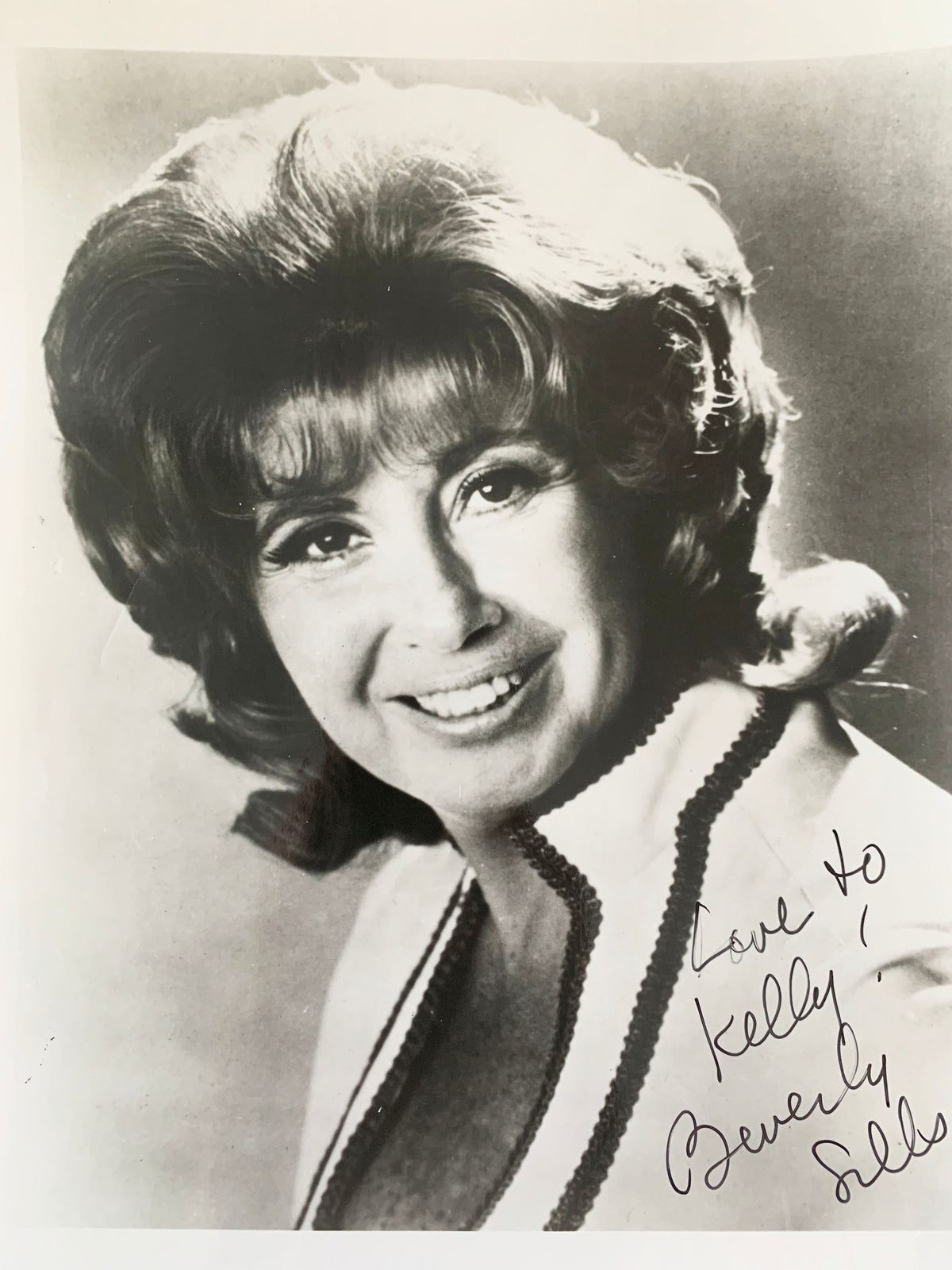 Beverly Sills signed photo