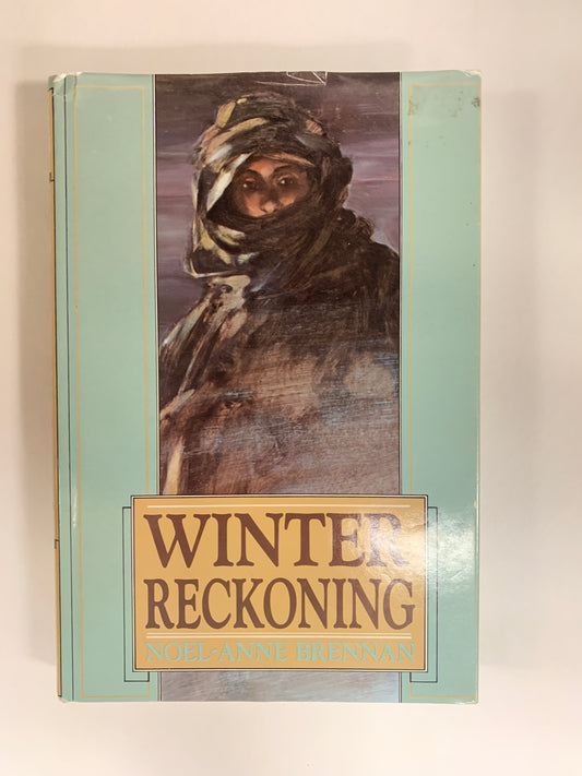 Winter Reckoning signed book