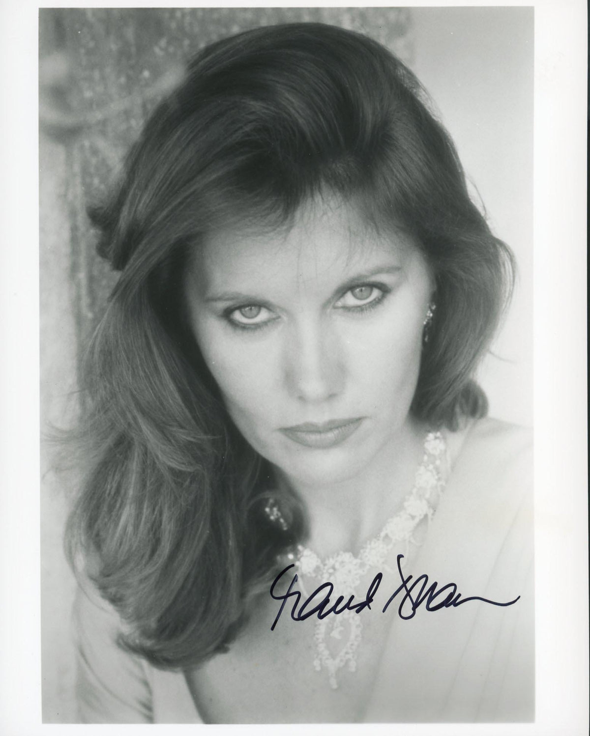 Bond Girl Maud Adams signed photo. GFA Authenticated