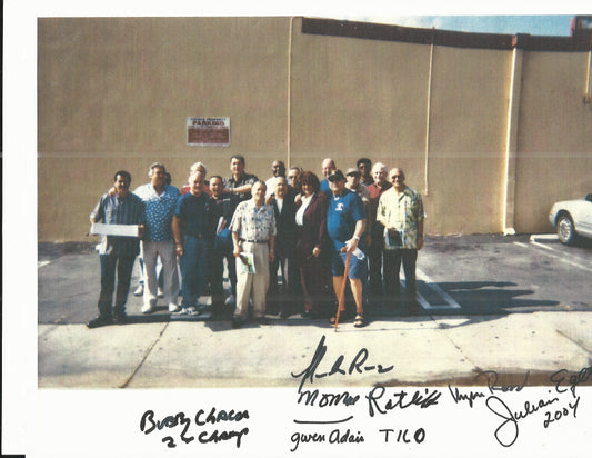 Boxing Champions signed photo