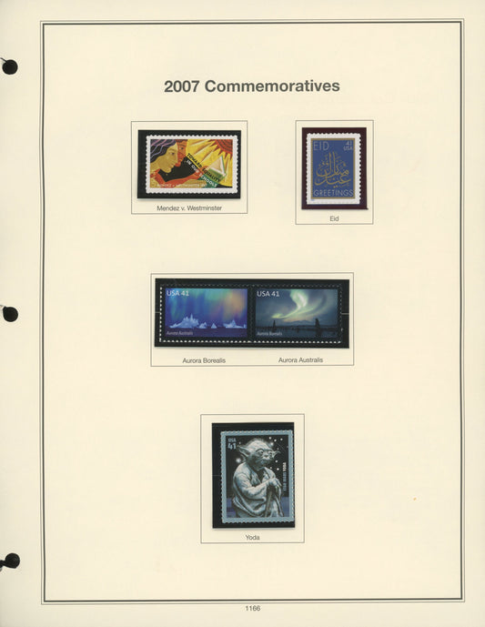 2007 Commemorative Stamps