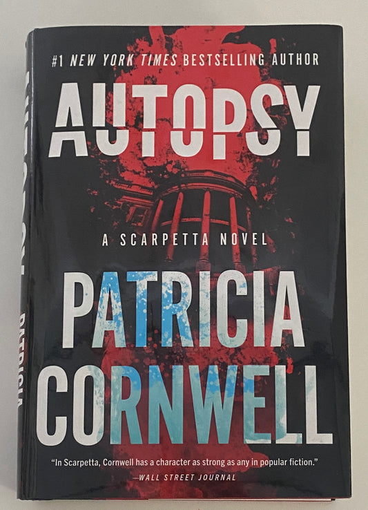 Patricia Cornwell signed book