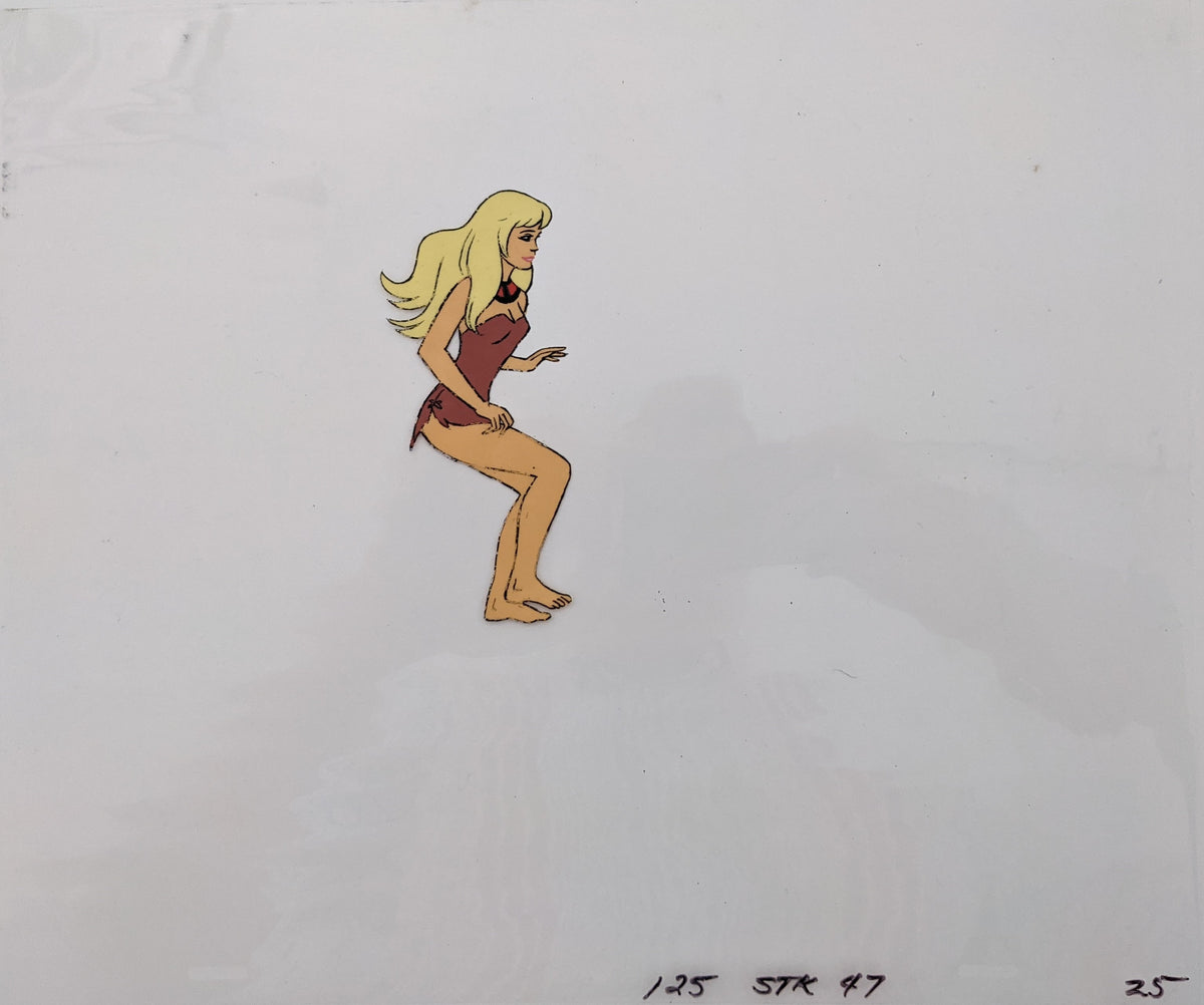 Jana Of The Jungle Original Animation Cel