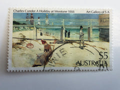 1984 A Holiday at Mentone Charles Conder Stamp