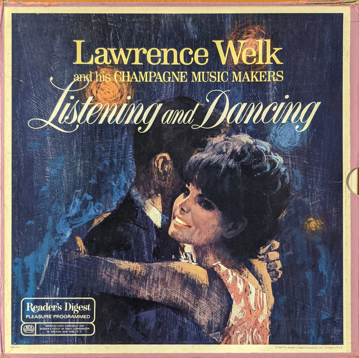 Lawrence Welk and his Champagne Music Makers Listening and Dancing. 6 Album Box Set.