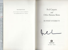 Rupert Everett signed book